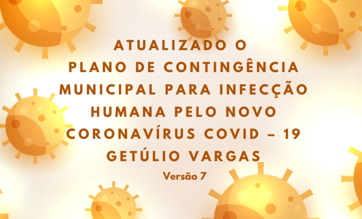 Atualizado o Plano de Contingência Covid-19 de Getúlio Vargas