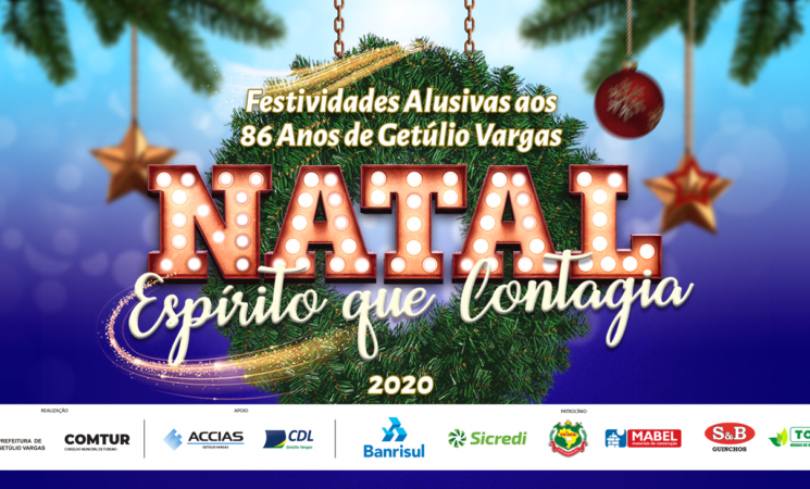 12º Natal Espírito que Contagia será comemorado em quatro dias por meio de apresentações musicais em trio elétrico