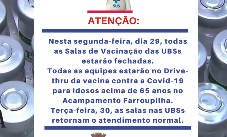 Vacinação nas UBSs