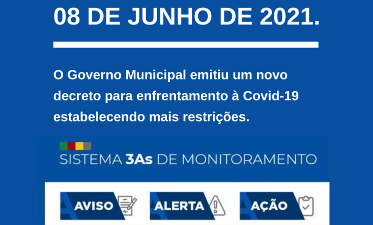 Editado no Decreto: DECRETO Nº 3.626 DE 08 DE JUNHO DE 2021.