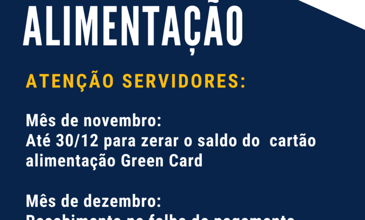 Atenção Servidores