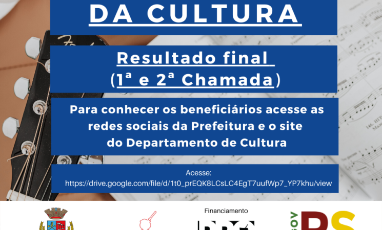 Auxílio Emergencial Cultural de Getúlio Vargas