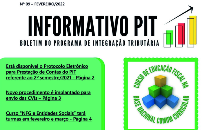 CONFIRA A 9ª EDIÇÃO DO INFORMATIVO PIT