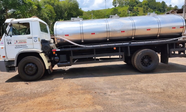 Prefeitura de Getúlio Vargas adquire caminhão tanque com capacidade para 10 mil litros de água