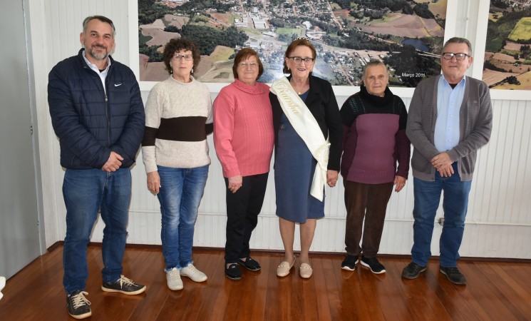 Candidatas à Rainha da Melhor Idade de Getúlio Vargasforam recepcionadas pela Administração Municipal