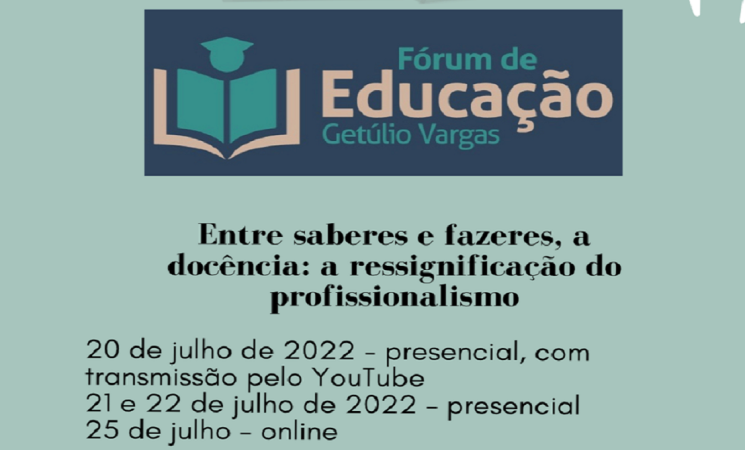 FÓRUM DE EDUCAÇÃO 2022