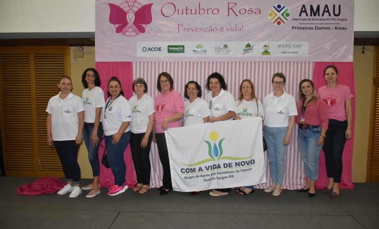 Getúlio Vargas marcou presença no evento Outubro Rosa – Prevenção à vida! promovido pela AMAU