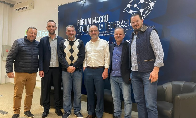 Prefeito de Getúlio Vargas participou do Fórum Macrorregional da Federasul