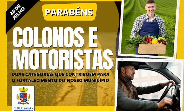 Mensagem Colono e Motorista