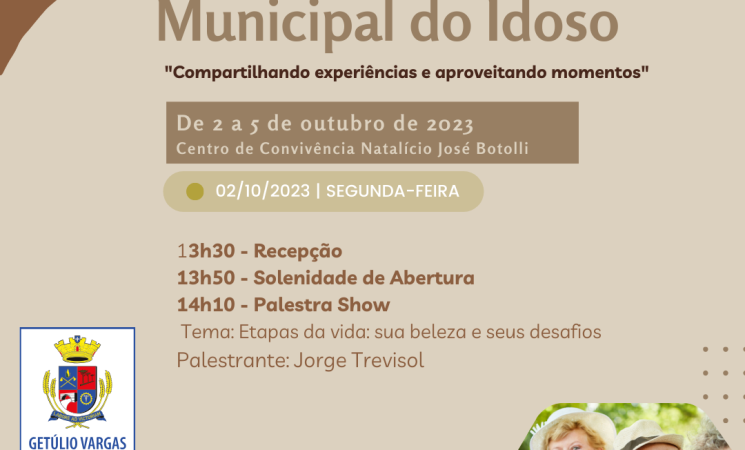 Vem aí a 2ª Semana Municipal do Idoso