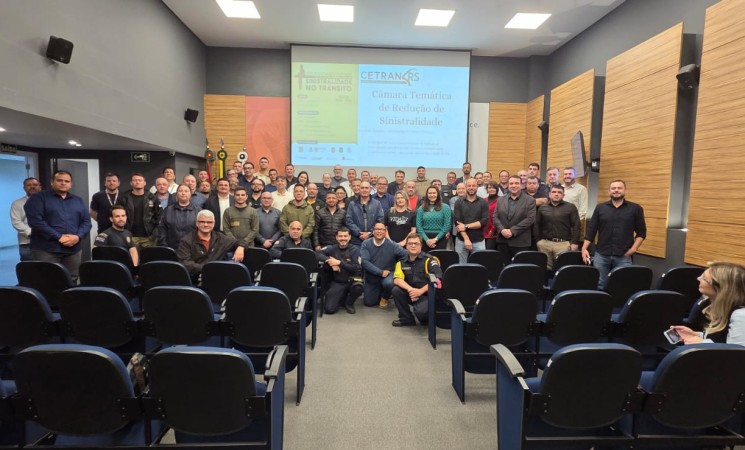 Vice-prefeito de Getúlio Vargas participa de reunião do CETRAN em Porto Alegre