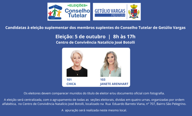 ELEIÇÕES CONSELHO TUTELAR