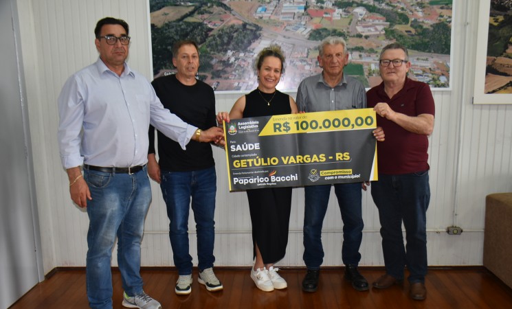 Prefeitura de Getúlio Vargas anuncia recurso para aquisição de um veículo Spin destinado ao transporte de pacientes