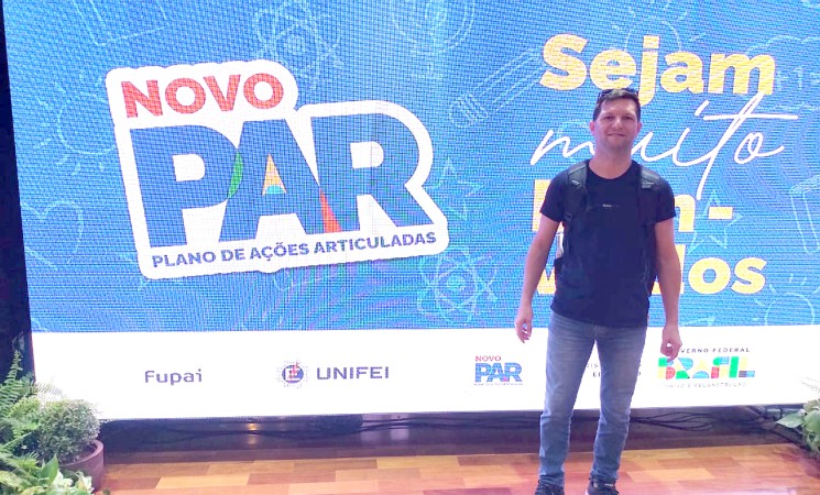 Coordenador pedagógico da Rede Municipal de Ensino de Getúlio Vargas participa de formação Nacional