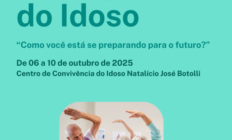 Prefeitura de Getúlio Vargas promove a 4ª Semana do Idoso com programação de saúde, lazer e integração
