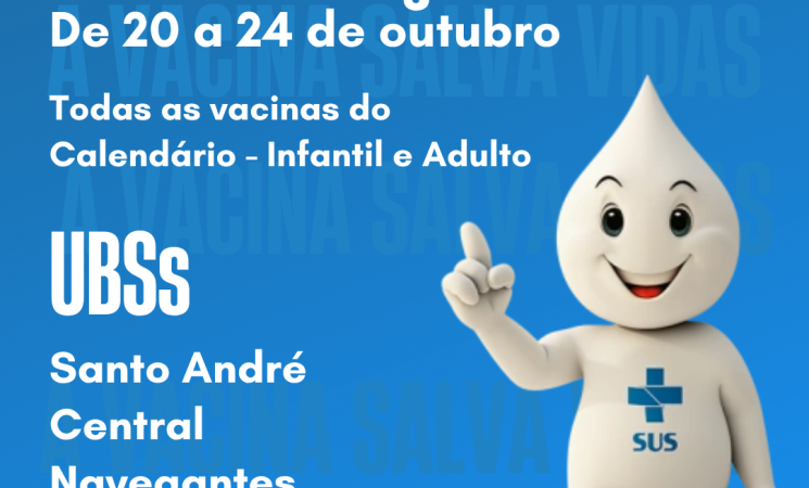 Prefeitura de Getúlio Vargas realiza Semana Especial de Imunização de 20 a 24 de outubro