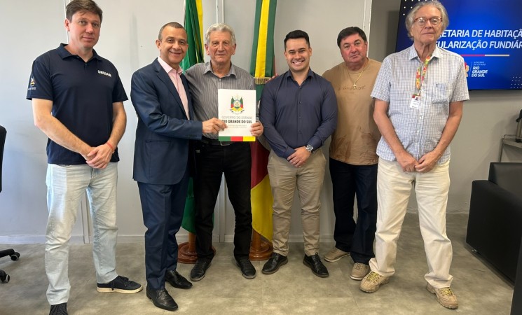 Prefeito de Getúlio Vargas assina convênio para construção de poço tubular profundo no Distrito de Souza Ramos