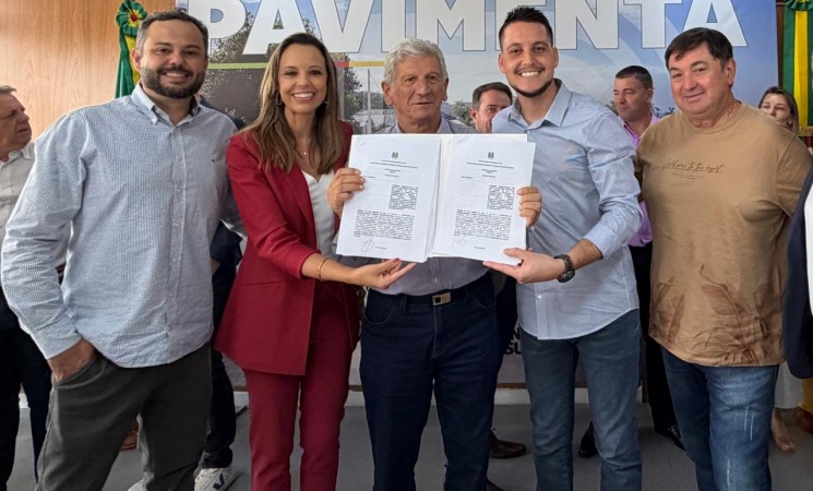 Convênio com o Governo do Estado garante R$ 1,3 milhão para pavimentação da Rua Max Padaratz, em Getúlio Vargas