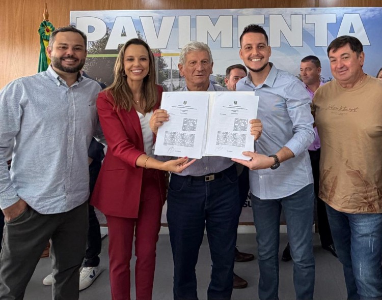 Convênio com o Governo do Estado garante R$ 1,3 milhão para pavimentação da Rua Max Padaratz, em Getúlio Vargas