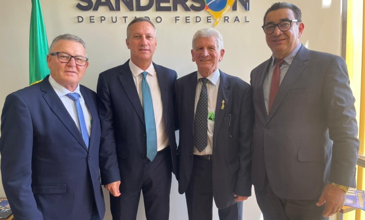 Prefeito e secretários de Getúlio Vargas cumprem agenda institucional em Brasília em busca de recursos