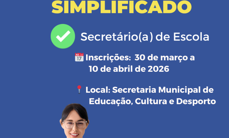 Prefeitura de Getúlio Vargas abre Processo Seletivo para Secretário de Escola