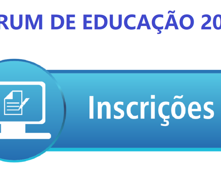 Inscrições Fórum de Educação 2026