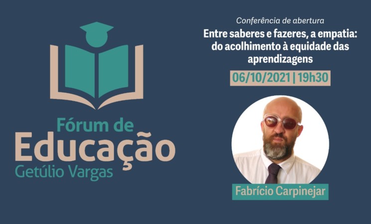 Fórum de Educação de Getúlio Vargas inicia nesta quarta-feira, 6 de outubro