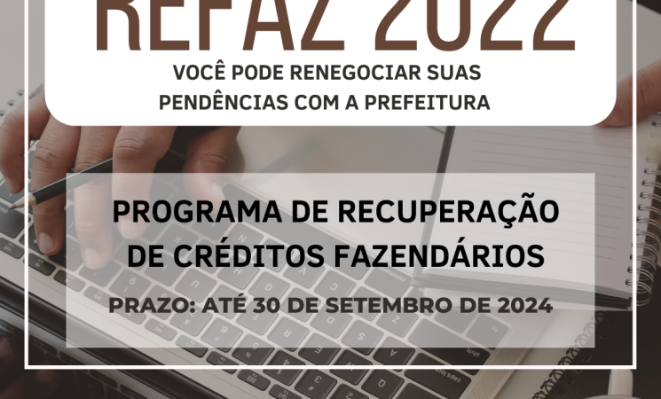 Prefeitura de Getúlio Vargas altera o Refaz 2022 e dívidas poderão ser pagas em 24 parcelas