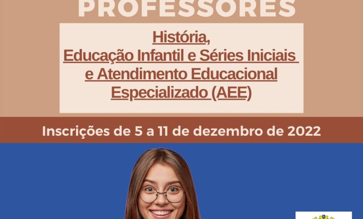 Prefeitura realiza Processo Seletivo Simplificadopara contratação de professores