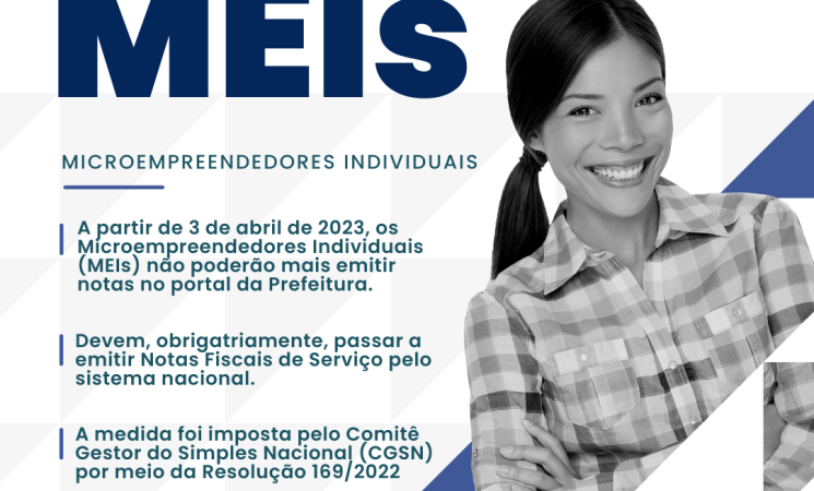 MEIs: a partir de abril será obrigatória emissão de notas fiscais de serviço eletrônica pela plataforma nacional NFS-e