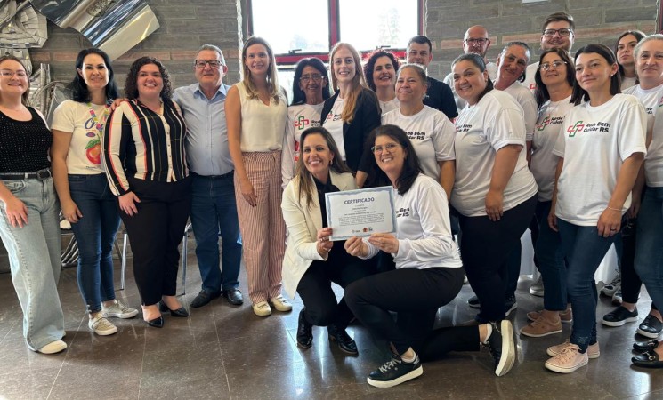 UBS Navegantes de Getúlio Vargas é certificada como Unidade Amiga da Mãe, Parceria e Criança