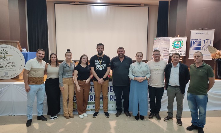 Getúlio Vargas participa do V Encontro Regional de Turismo Rural em Entre Rios do Sul