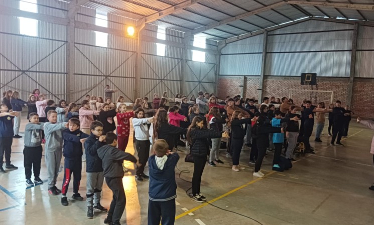 Getúlio Vargas participa do Dia do Desafio com mobilização nas escolas e promoção de hábitos saudáveis